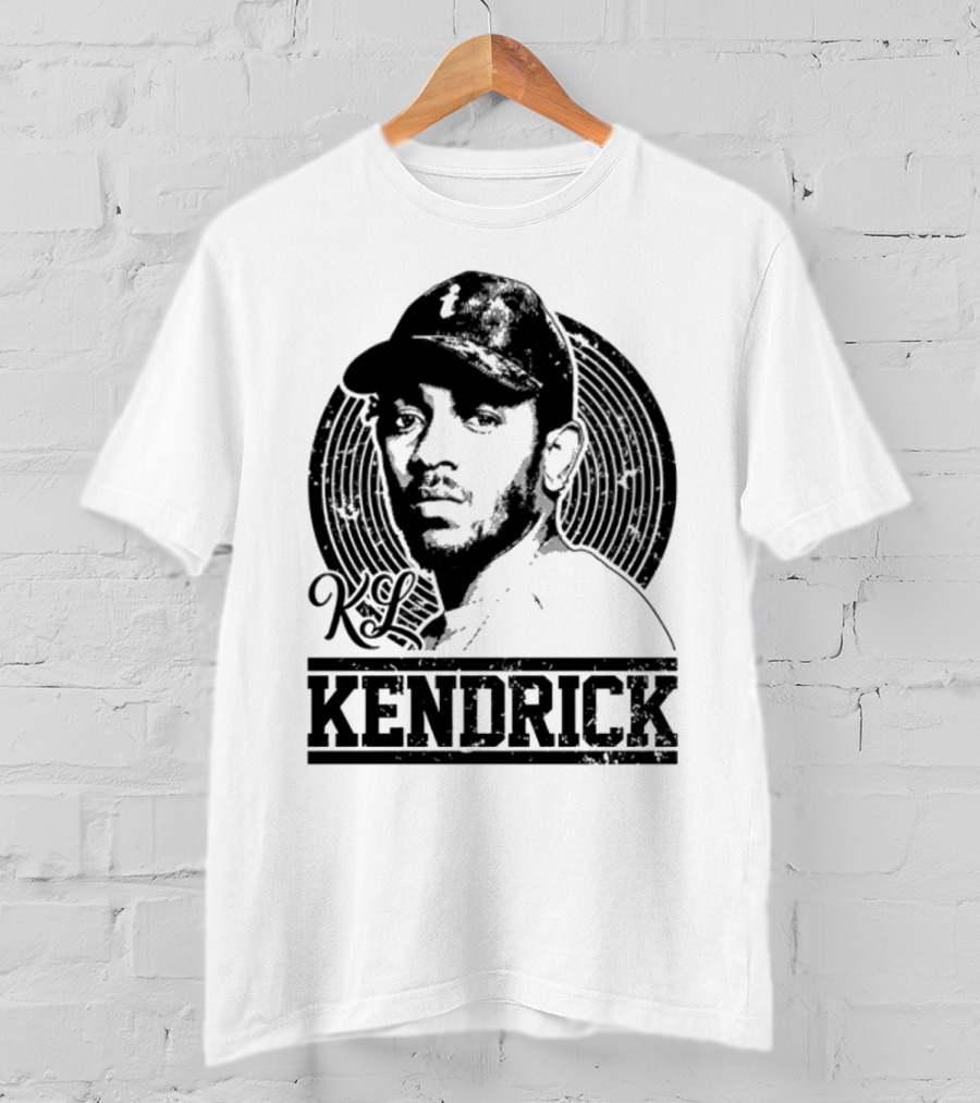Kendrick Lamar KL Iconic Tribute Circular T-Shirt