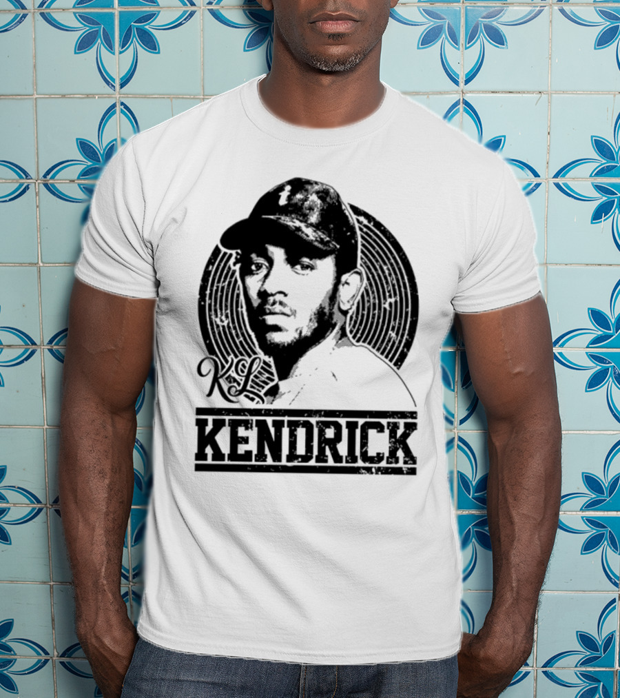 Kendrick Lamar KL Iconic Tribute Circular T-Shirt