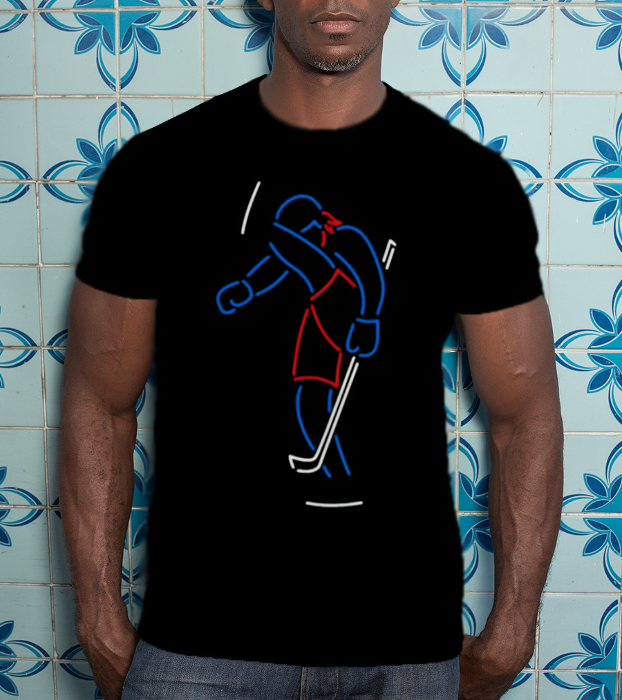 The Neon Bread Hockey Kick Man T-Shirt