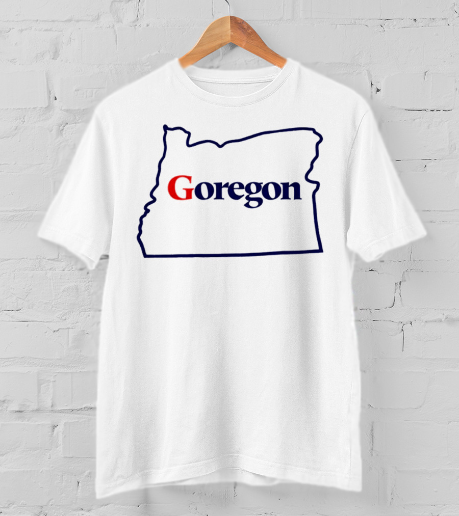 Goregon J. Miles Coleman Oregon State Outline T-Shirt