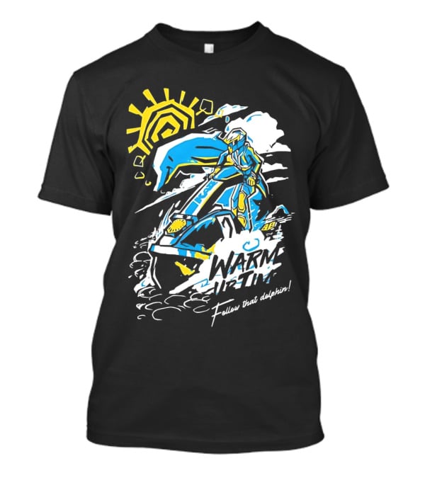 Warm Up Time Follow That Dolphin Wave Race 64 Sunburst Splash Adventure T-Shirt