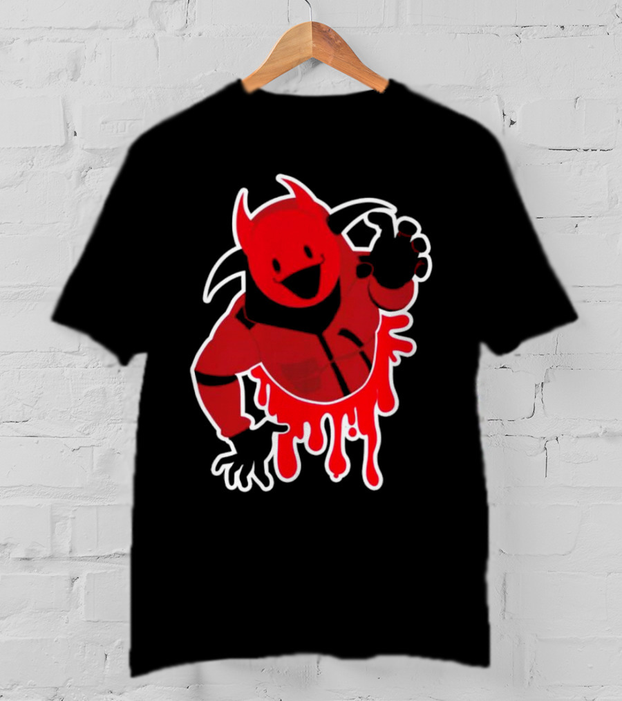 Reddsmess Get Over Here Fall Guy Devil Costume T-Shirt
