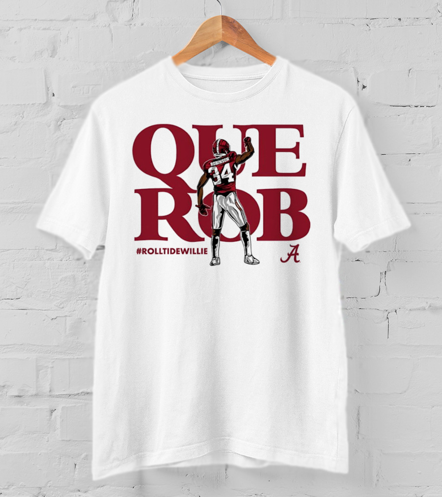 Querob Alabama Crimson Tide Football #RollTideWillie T-Shirt