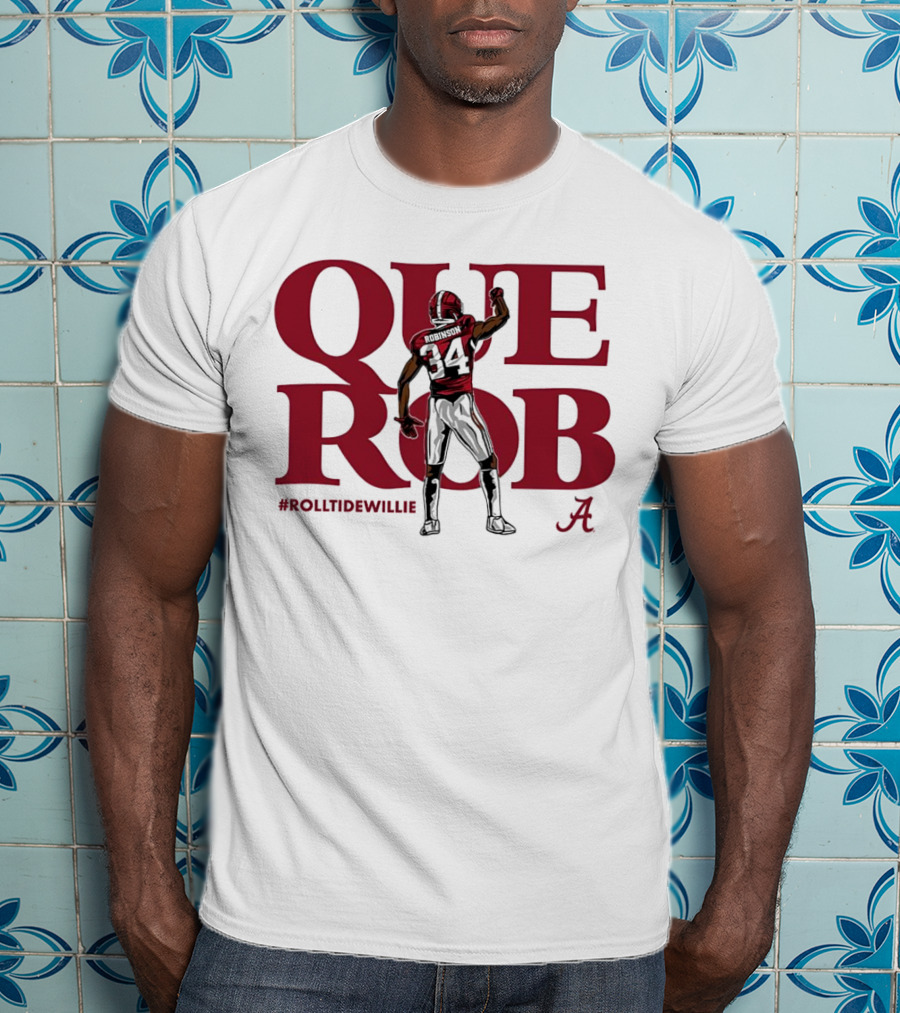 Querob Alabama Crimson Tide Football #RollTideWillie T-Shirt