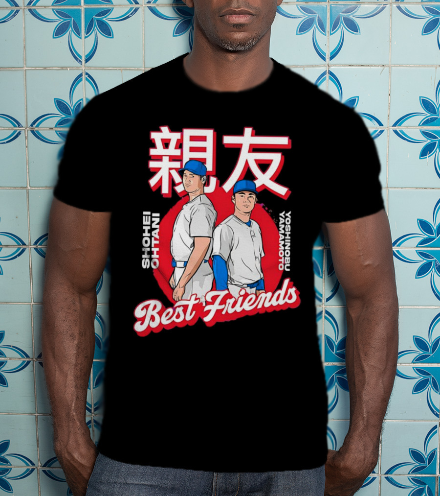 Shohei Ohtani Yoshinobu Yamamoto Best Friends Dodgers T-Shirt