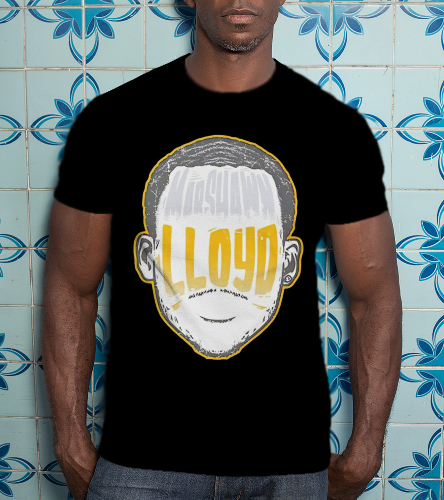 MarShawn Lloyd Face Illustration Football Packers Influence T-Shirt