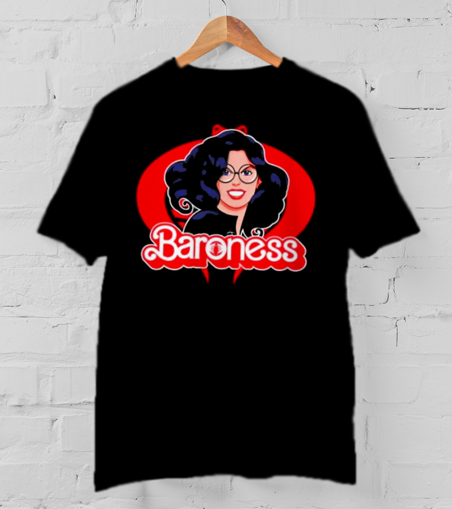 Baroness Cobra Femme Fatale Icon With Glasses T-Shirt