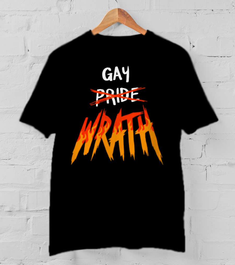 Mars Heyward Gay Pride Wrath T-Shirt