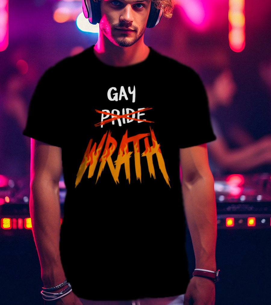 Mars Heyward Gay Pride Wrath T-Shirt