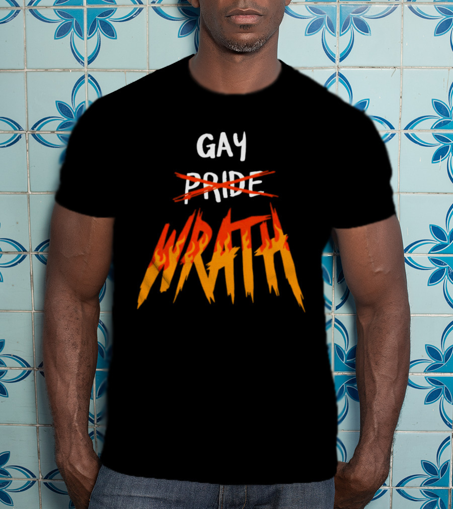 Mars Heyward Gay Pride Wrath T-Shirt