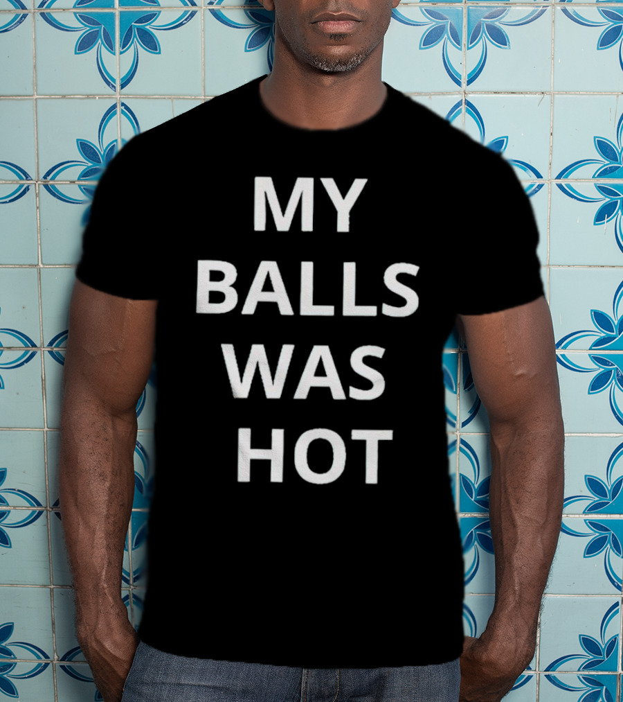 Derrick Lewis My Balls Was Hot UFC T-Shirt