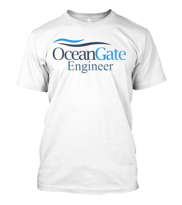 OceanGate Engineer Blue Wave Emblem T-Shirt