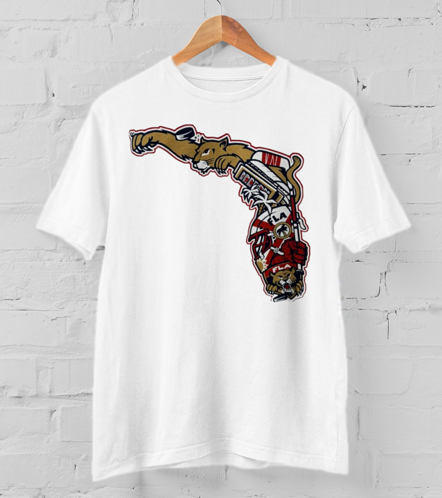 Florida Panthers Let's Hunt State Hockey T-Shirt