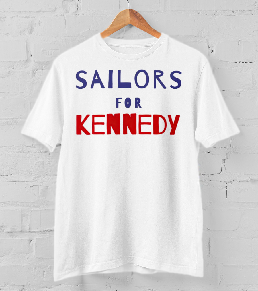 Sailors For Kennedy Campaign Support T-Shirt