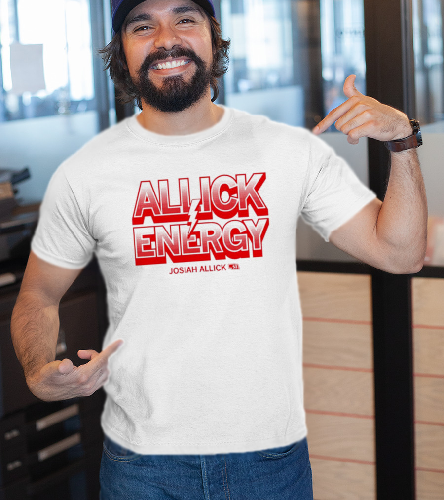 Josiah Allick Energy Allick E.N.E.R.G.Y. 31 T-Shirt