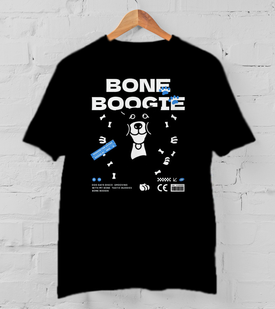 Bone Boogie Dog Days Disco Grooving With My Bone Tastic Buddies T-Shirt