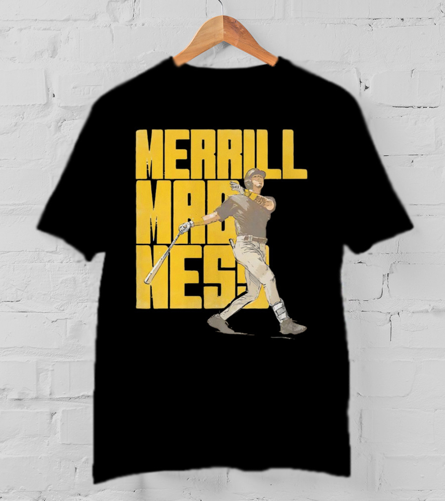 Merrill Madness San Diego Padres Baseball Jackson T-Shirt