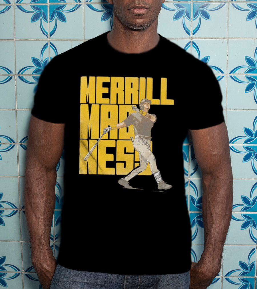 Merrill Madness San Diego Padres Baseball Jackson T-Shirt