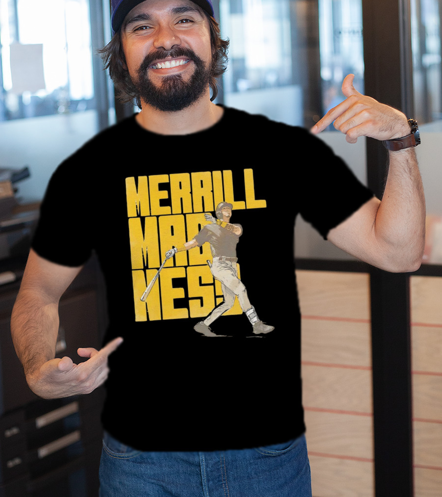 Merrill Madness San Diego Padres Baseball Jackson T-Shirt