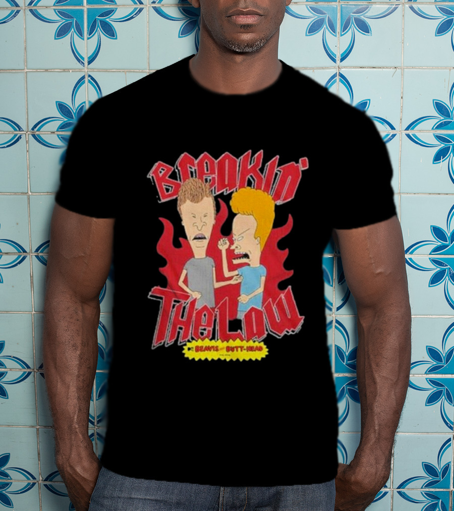 Beavis And Butt-Head Breakin The Law T-Shirt