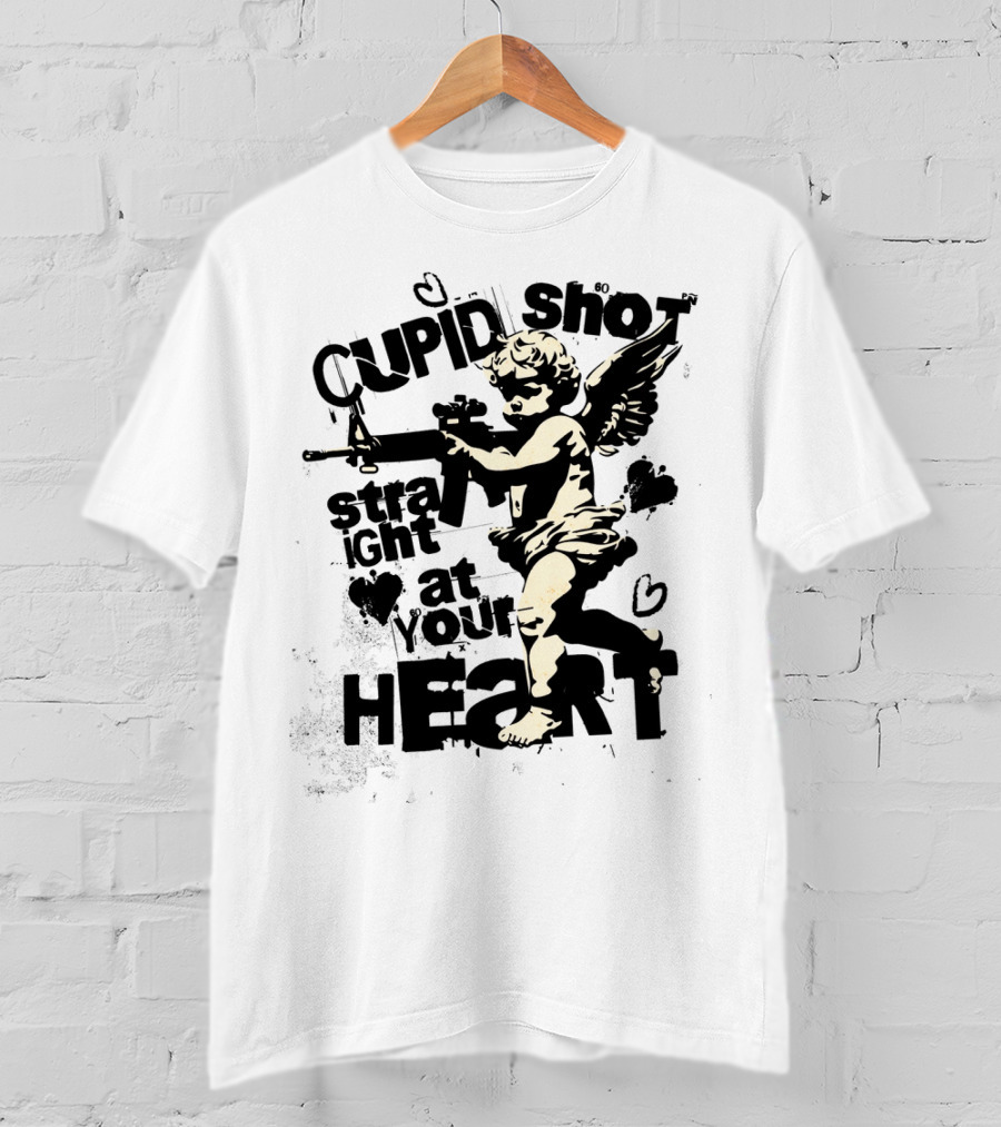 Cupid Shot Straight At Your Heart T-Shirt