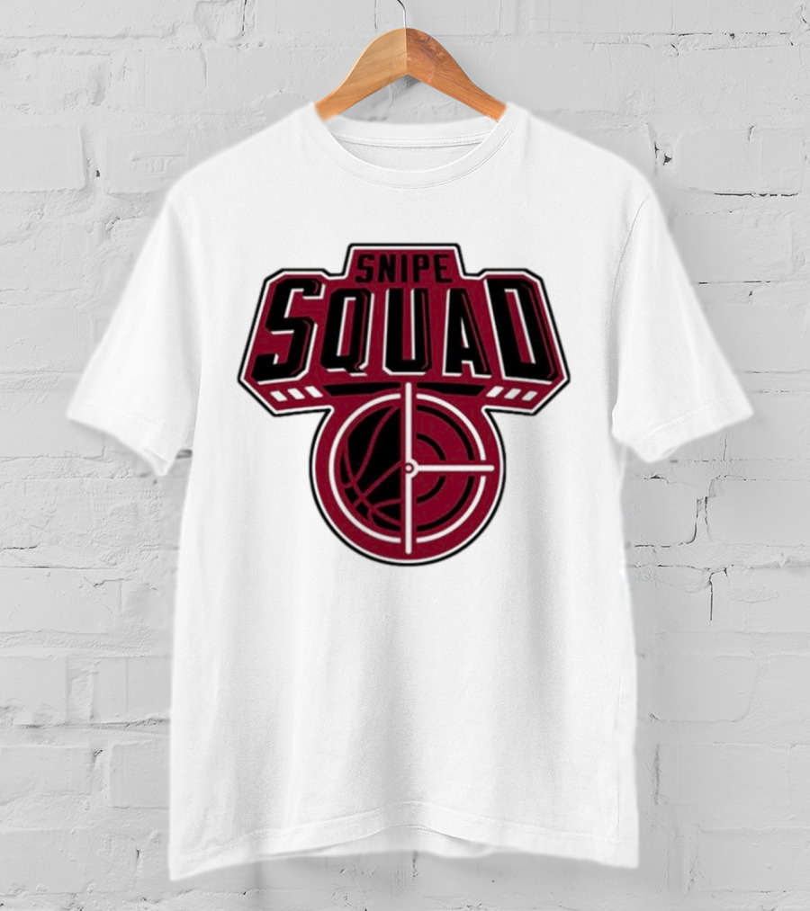 Toronto Raptors Snipe Squad Basketball Target T-Shirt