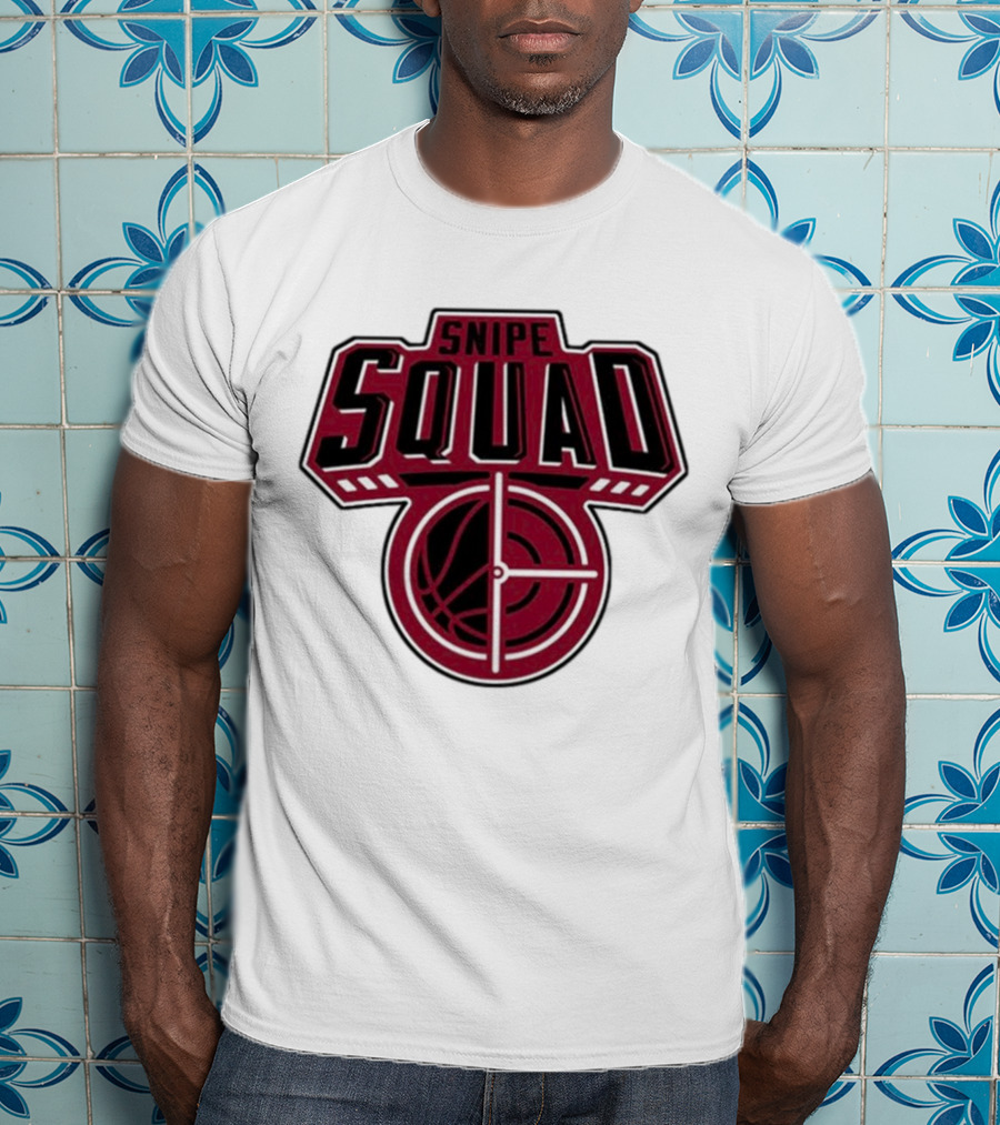 Toronto Raptors Snipe Squad Basketball Target T-Shirt