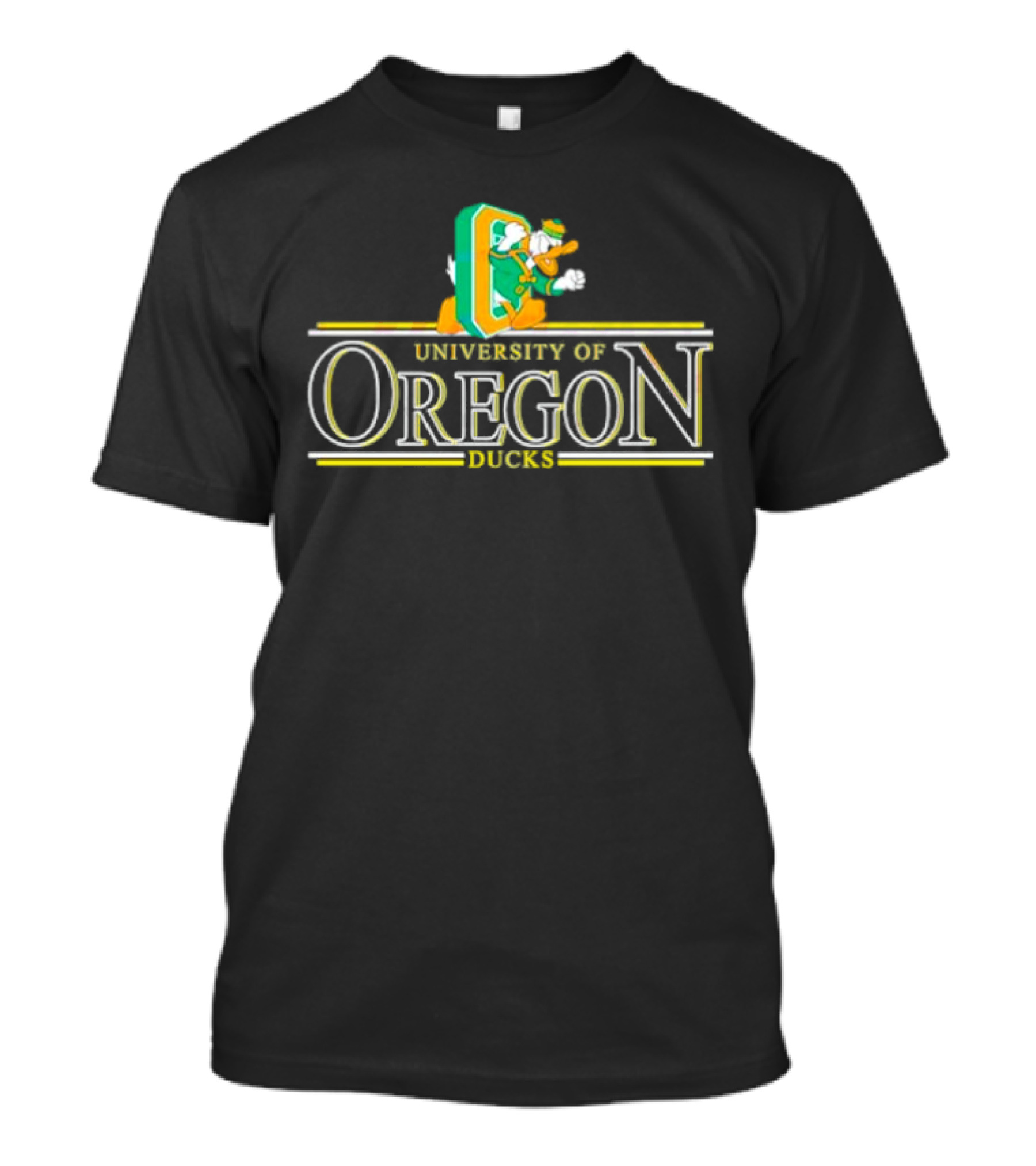 University Of Oregon Ducks Vintage 90s Iconic Mascot T-Shirt