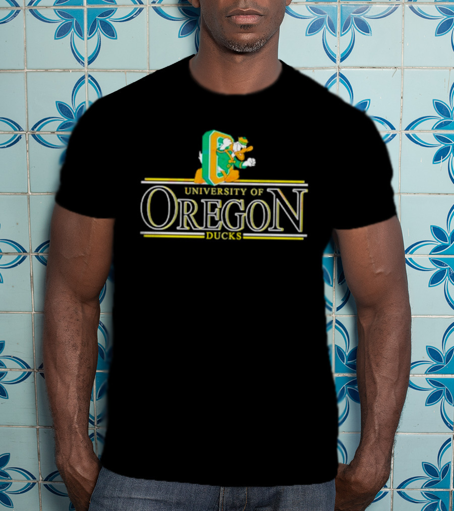 University Of Oregon Ducks Vintage 90s Iconic Mascot T-Shirt