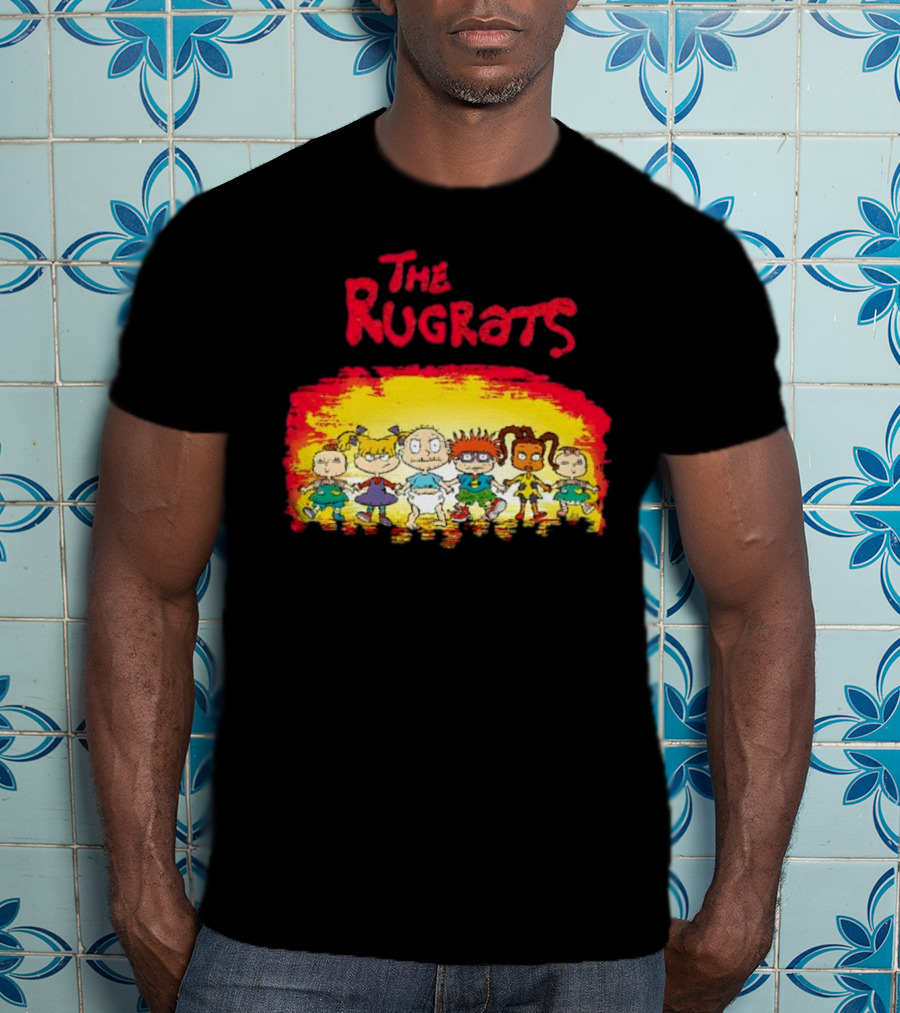 The Rugrats Characters X The Warriors Fusion T-Shirt