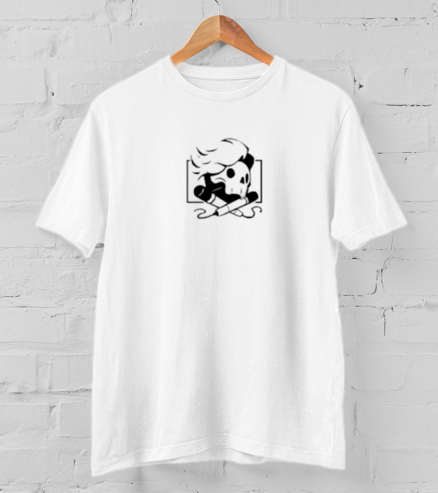 Rustage Pirate Skull And Crossbones Emblem T-Shirt