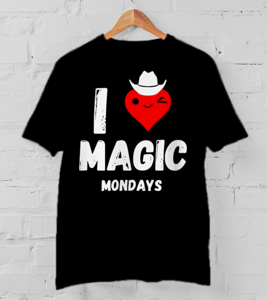 I Heart Cowboy Magic Mondays T-Shirt