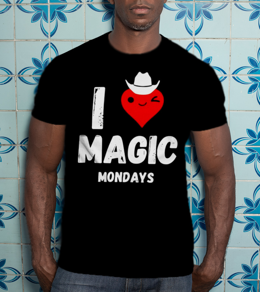 I Heart Cowboy Magic Mondays T-Shirt