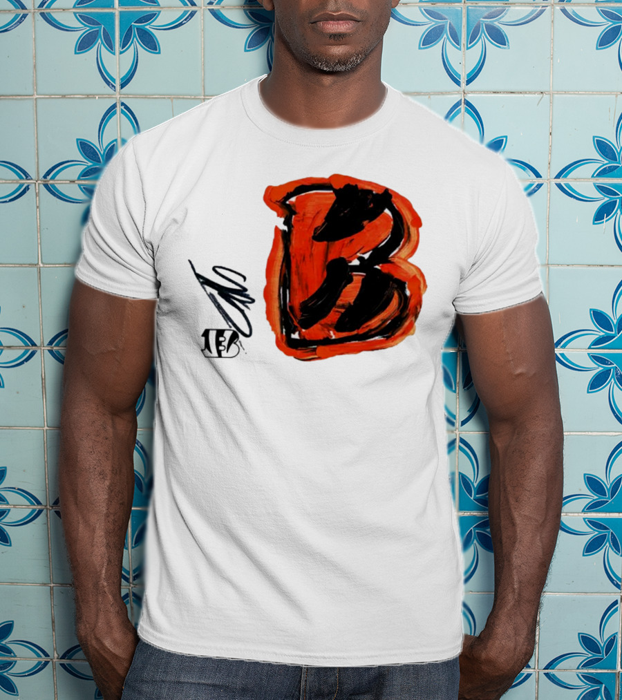 Rookies Cincinnati Bengals Bold Orange B T-Shirt