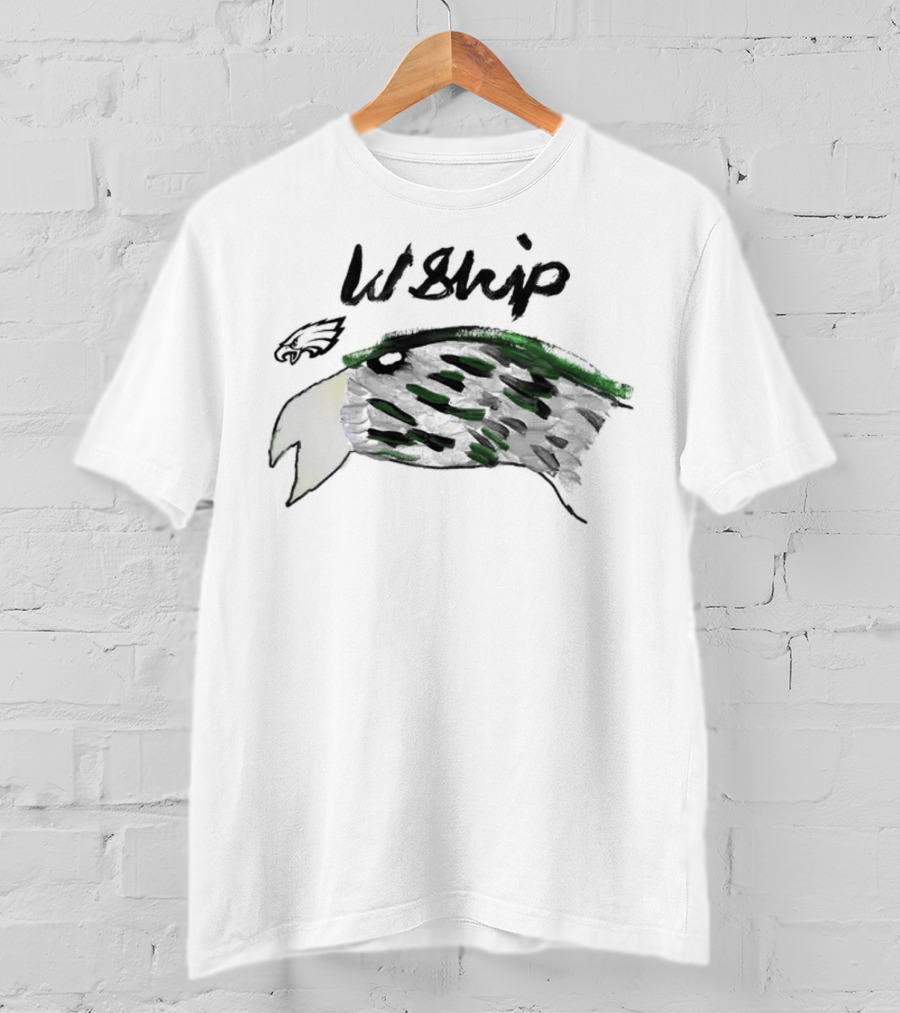 Rookies Paint Philadelphia Eagles W Ship T-Shirt