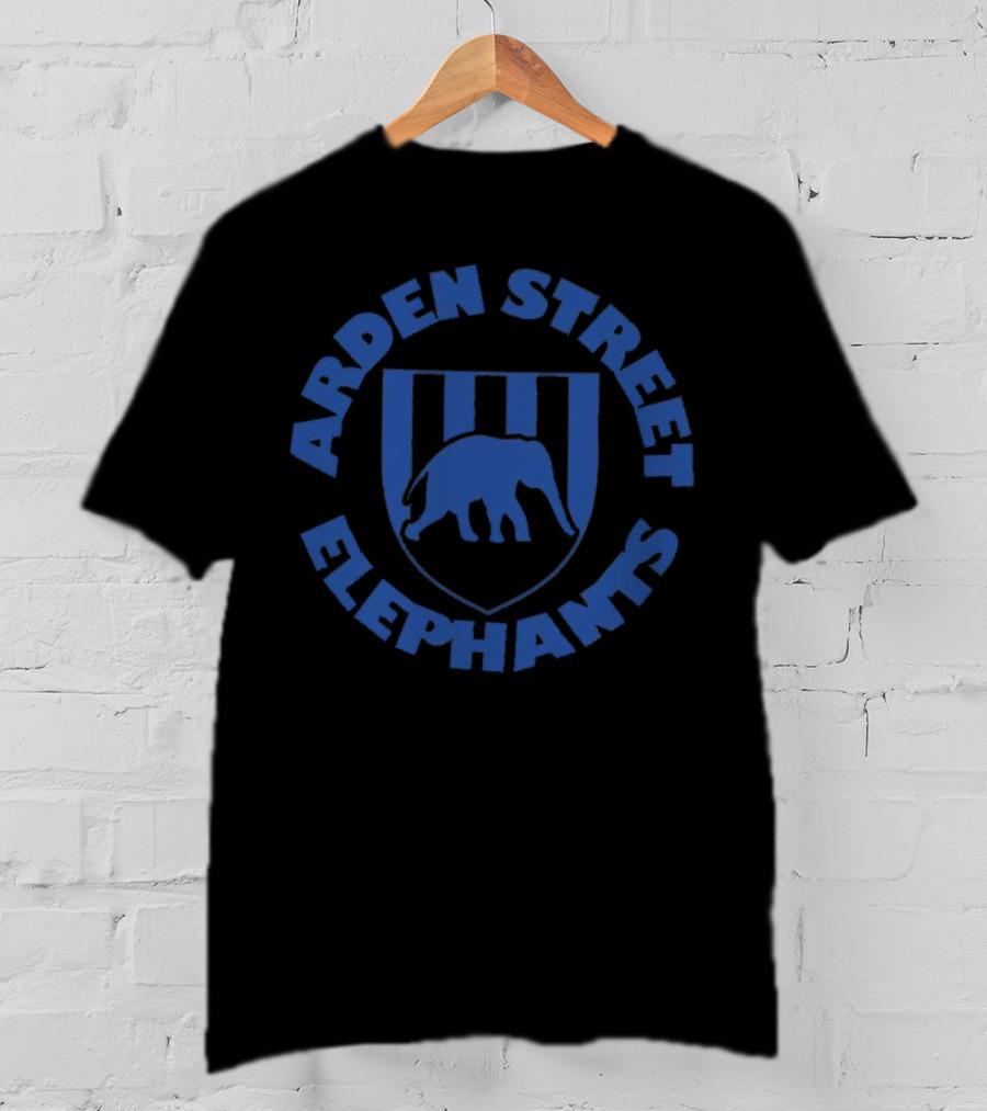 Arden Street Elephants Blue Emblem T-Shirt