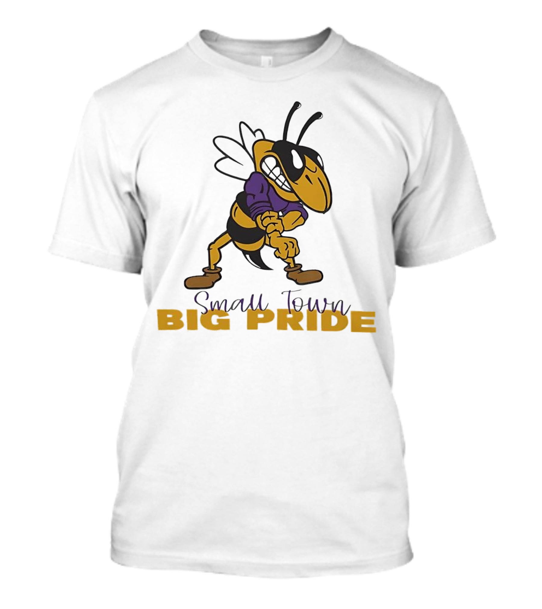 Small Town Big Pride Bee Mascot T-Shirt