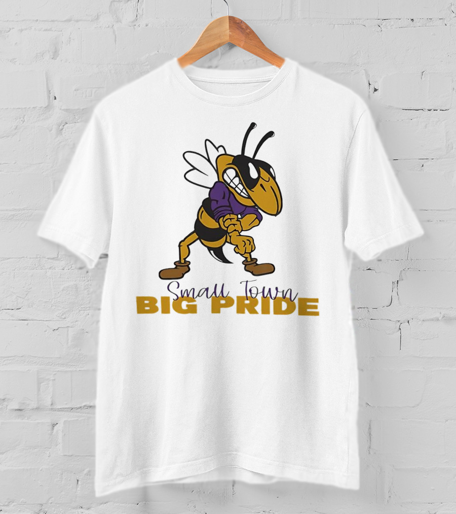 Small Town Big Pride Bee Mascot T-Shirt