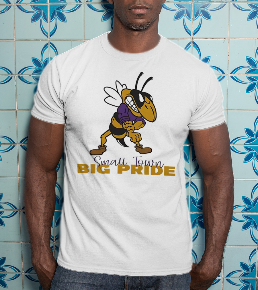 Small Town Big Pride Bee Mascot T-Shirt