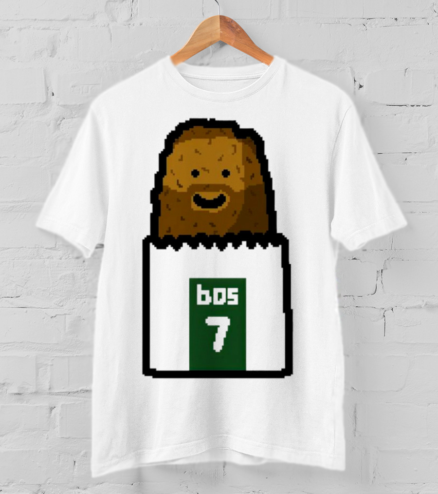 Jaylen Brown Celtics Hash Brown BOS 7 T-Shirt
