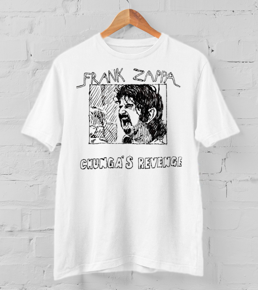 Frank Zappa Chunga’s Revenge Vintage Album T-Shirt