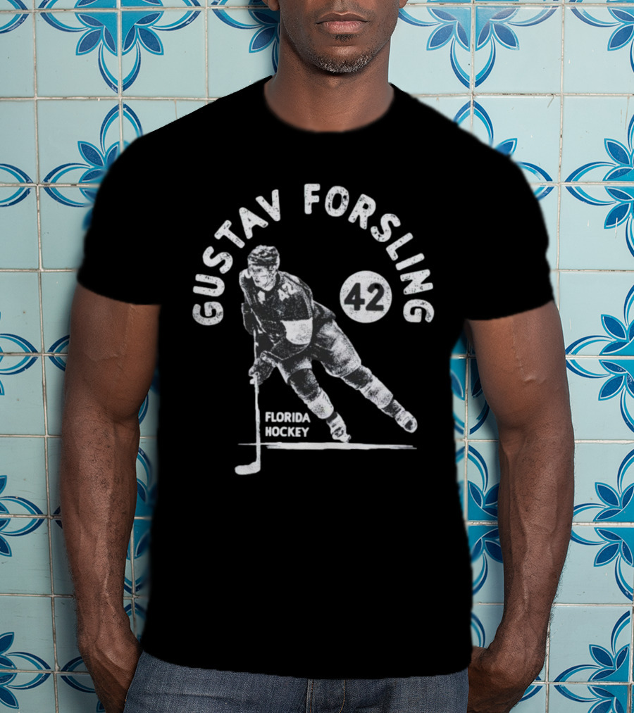 Gustav Forsling 42 Florida Hockey T-Shirt