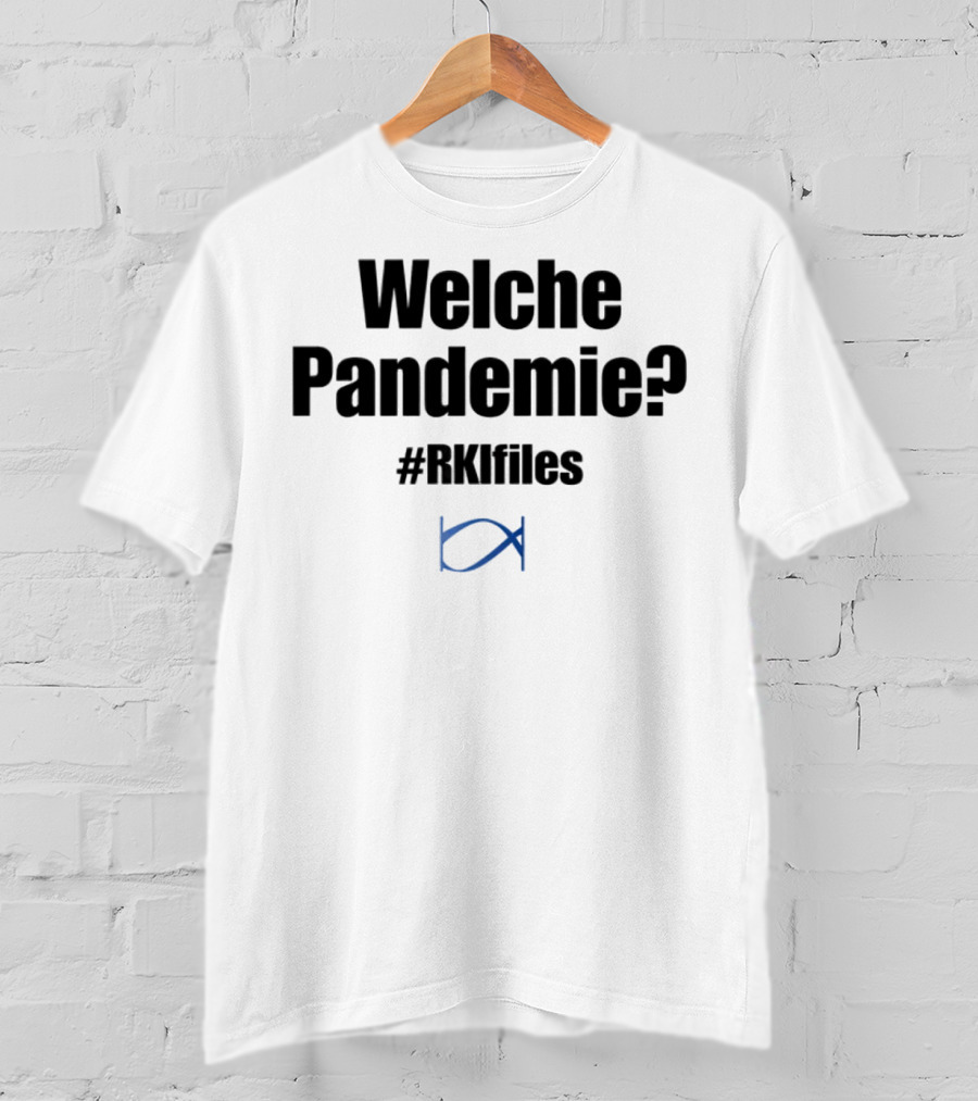 Welche Pandemie RKI Files Christian Fish T-Shirt