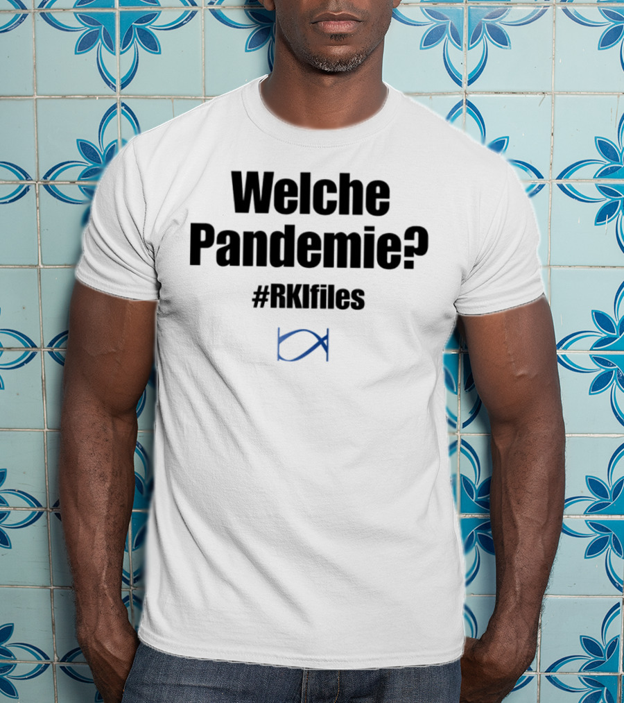 Welche Pandemie RKI Files Christian Fish T-Shirt