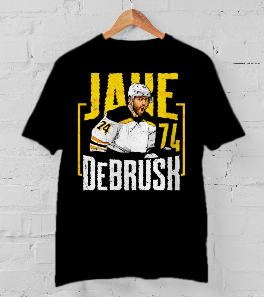 Jake DeBrusk 74 Boston Hockey Player T-Shirt