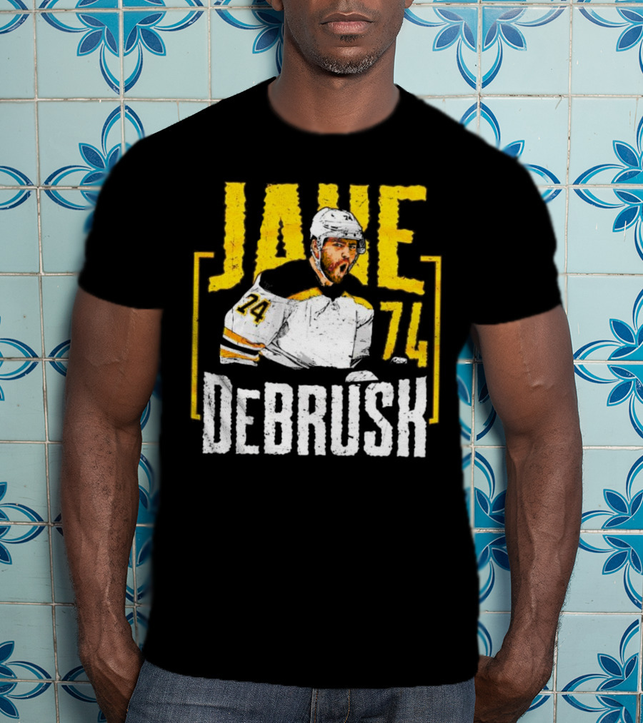 Jake DeBrusk 74 Boston Hockey Player T-Shirt