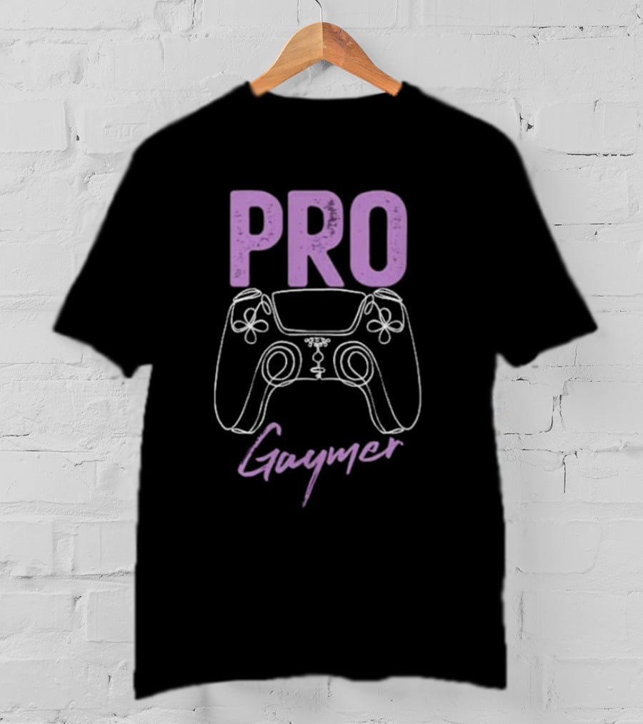 Realmonestore Pro Gaymer Gaming Controller T-Shirt