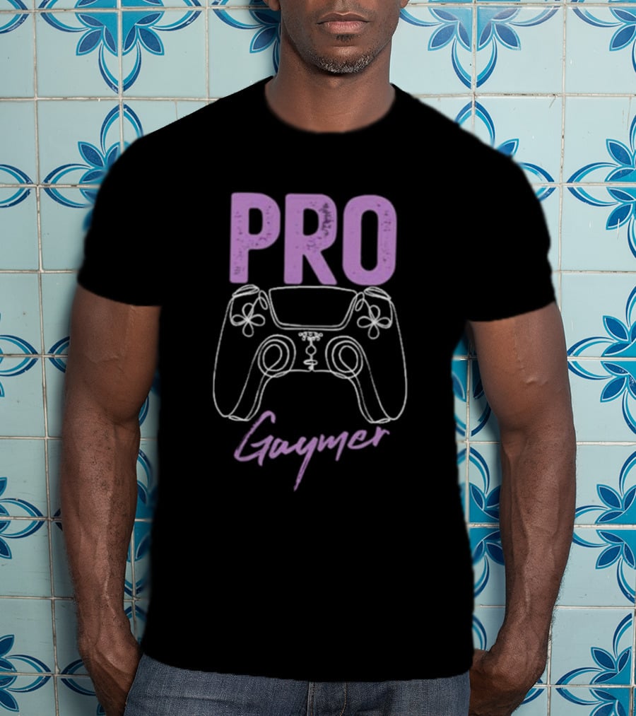 Realmonestore Pro Gaymer Gaming Controller T-Shirt