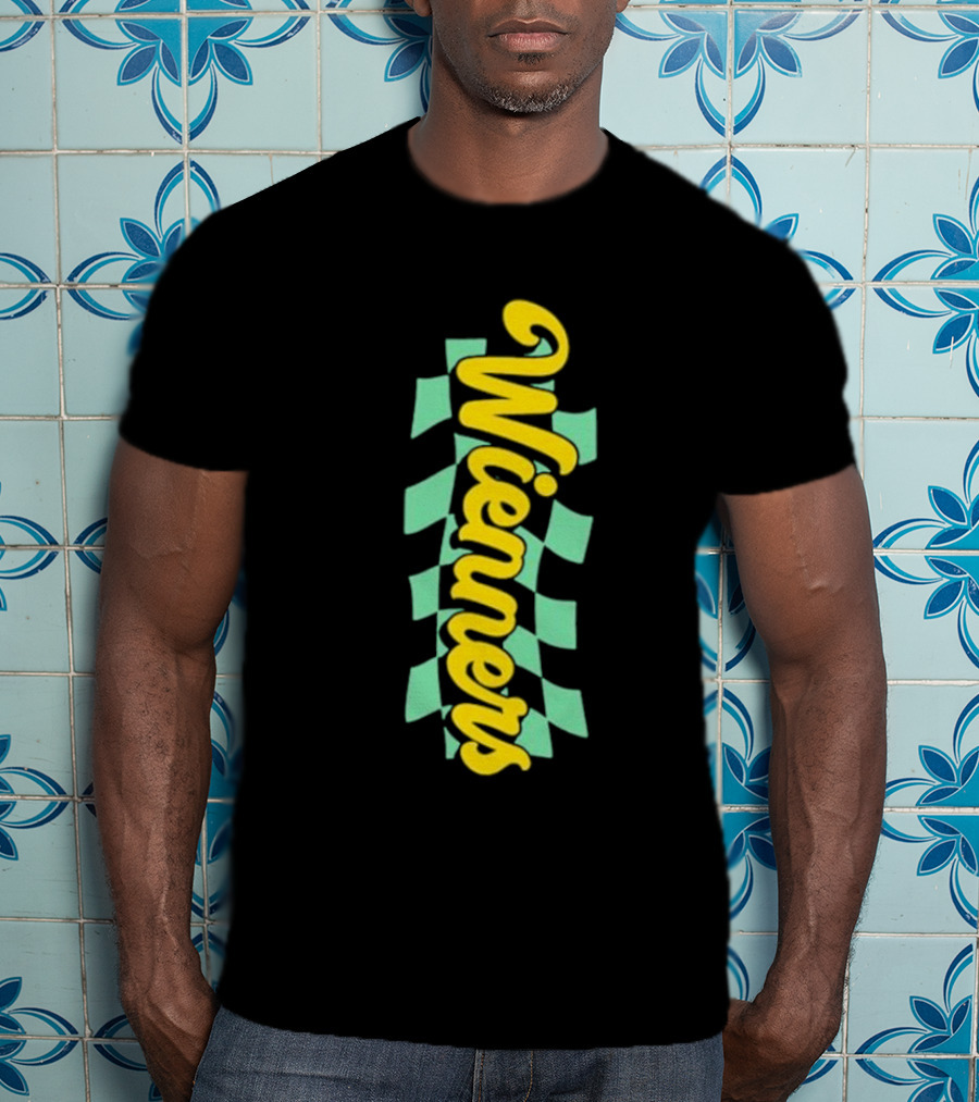 Wienners Checkerboard Style Goods T-Shirt