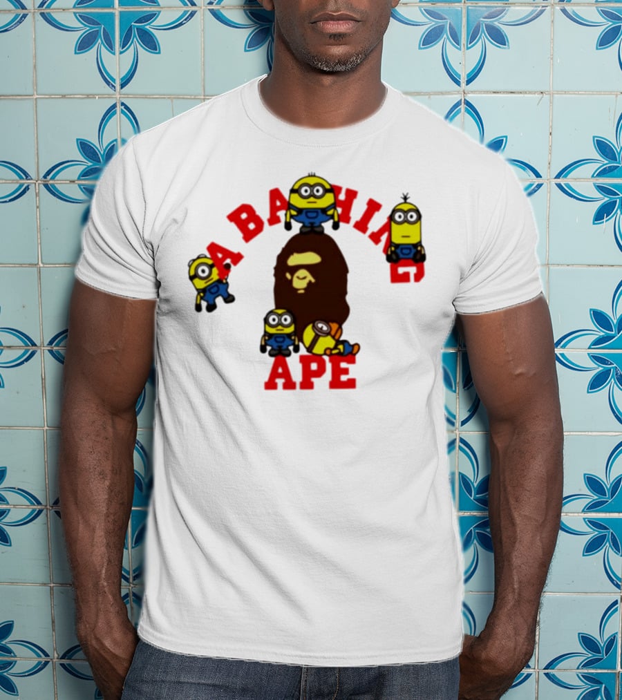 A Bathing Ape Minion Collaboration T-Shirt